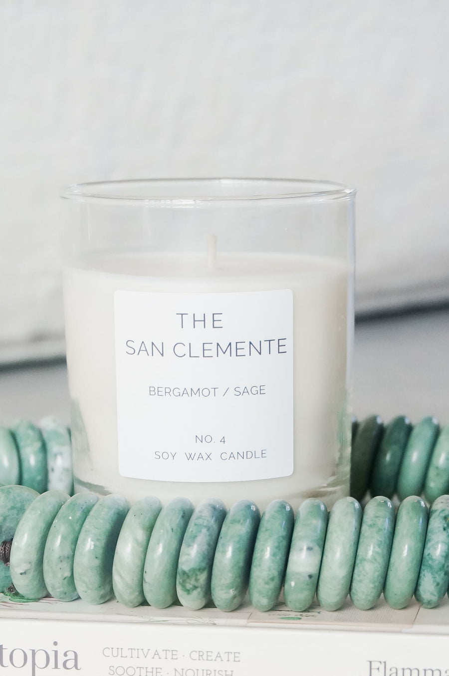 The Treatment San Clemente Candle – Hand Poured Soy Wax with Bergamot & Sage